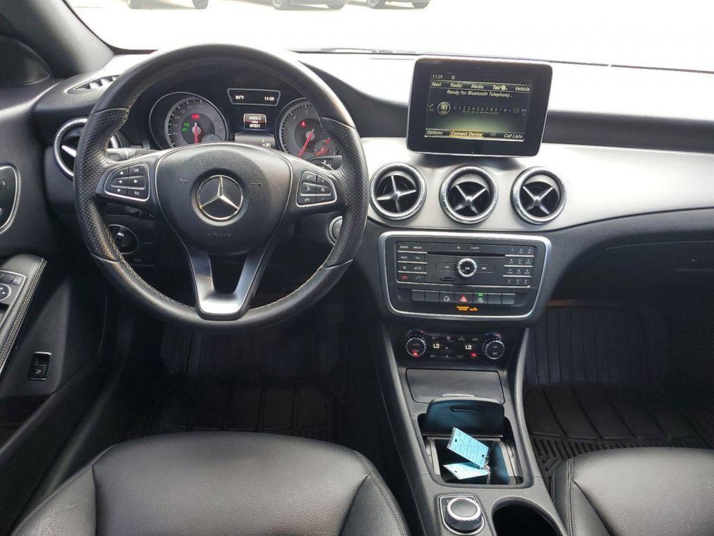 2015 Cirrus White /Black Mercedes-Benz CLA-Class CLA250 (WDDSJ4EB3FN) with an 2.0L L4 DOHC 16V engine, 7-Speed Automatic transmission, located at 234 Columbia Ave, Battle Creek, MI, 49015, (269) 222-0088, 42.298264, -85.192543 - <b>Vehicle Details</b><br>Introducing the 2015 Mercedes-Benz CLA 250, a sophisticated blend of performance and luxury designed for discerning drivers. This sleek, front-wheel-drive sedan is powered by a responsive 4-cylinder, 2.0L turbocharged engine, providing an engaging driving experience with ef - Photo#27