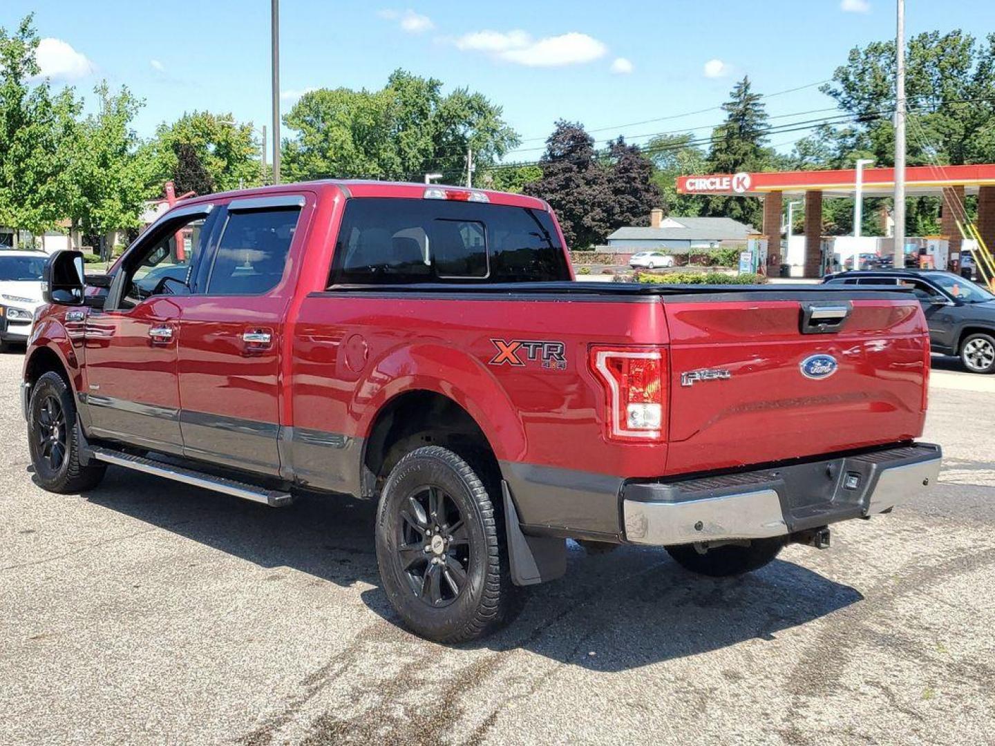 2016 Ruby Red Metallic Tinted Clearcoat /Medium Earth Gray Ford F-150 XL SuperCrew 6.5-ft. Bed 4WD (1FTFW1EG9GK) with an 3.5 V6 engine, 6A transmission, located at 6064 Gull Rd, Kalamazoo, MI, 49048, (269) 222-0088, 42.328388, -85.512924 - <b>Summary</b><br>MAX TRAILER TOW PACKAGE<br>TAILGATE STEP<br><br><b>Vehicle Details</b><br>For Sale: 2016 Ford F-150 XLT 4WD<br><br>Discover the power and reliability of this pre-owned 2016 Ford F-150 XLT, equipped with a robust V6, 3.5L engine and four-wheel drive. Perfect for both work and play, - Photo#2