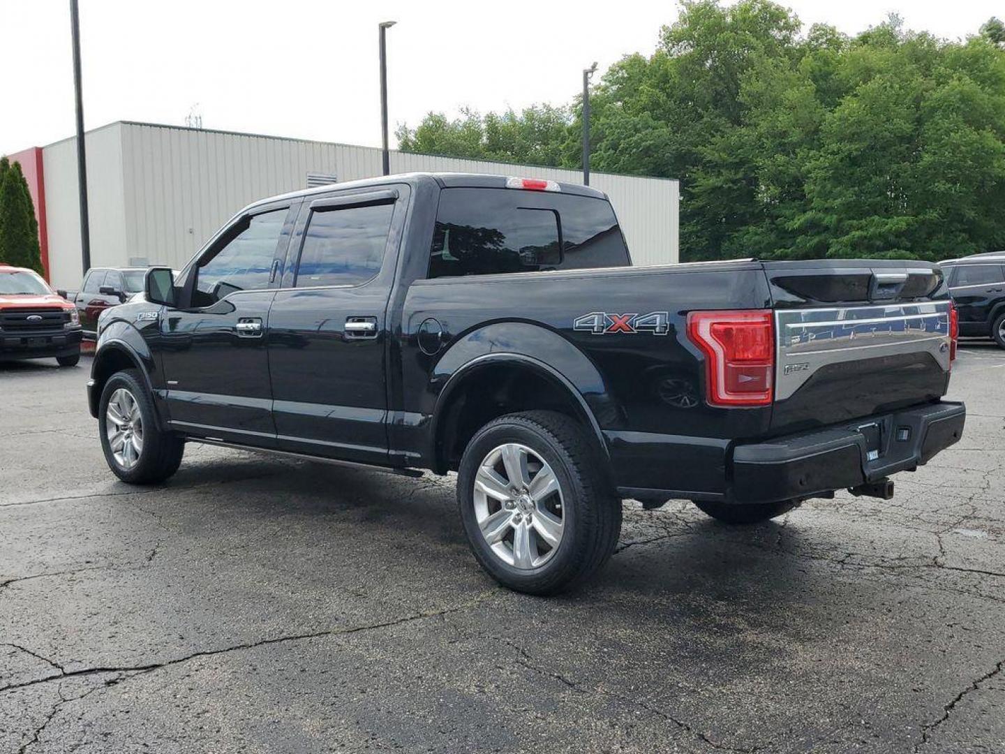 2016 Shadow Black /Black Ford F-150 XLT SuperCrew 6.5-ft. Bed 4WD (1FTEW1EG1GF) with an 3.5L V6 TURBO engine, 6A transmission, located at 6064 Gull Rd, Kalamazoo, MI, 49048, (269) 222-0088, 42.328388, -85.512924 - Discover the unparalleled power and luxury of our pre-owned 2016 Ford F-150 Platinum! This exceptional truck, equipped with a robust V6, 3.5L engine and 4WD, is designed to conquer any terrain with ease and deliver an exhilarating driving experience. The Platinum trim level ensures you travel in the - Photo#2