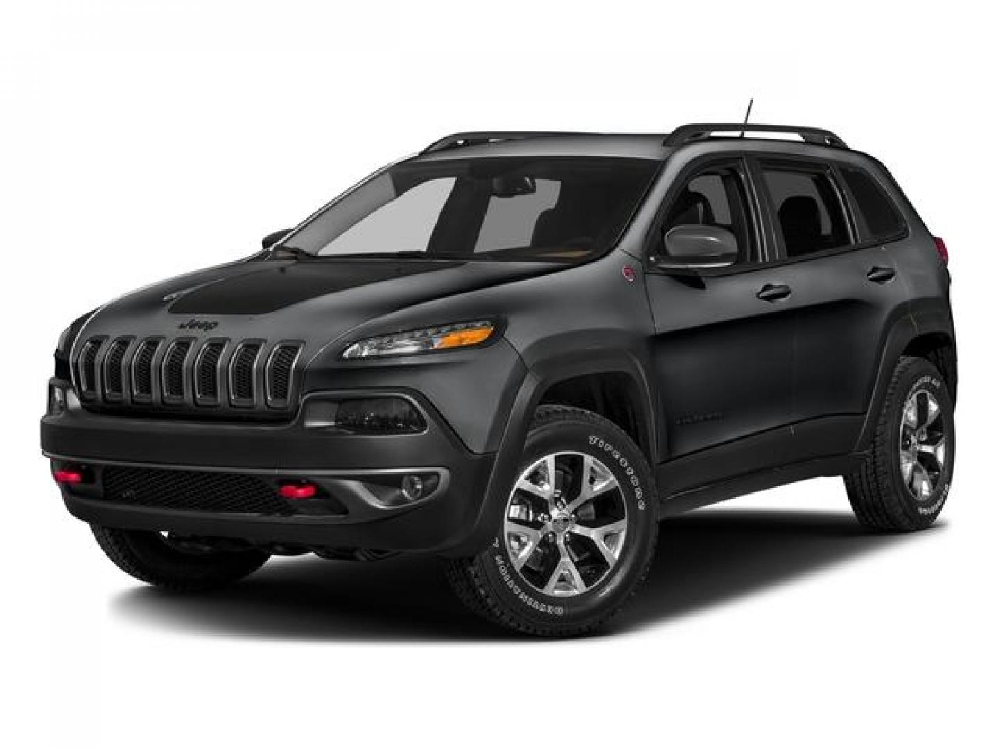 2016 Granite Crystal Metallic /Black Jeep Cherokee Trailhawk 4WD (1C4PJMBS6GW) with an 3.2L V6 DOHC 24V engine, 9A transmission, located at 234 Columbia Ave, Battle Creek, MI, 49015, (269) 222-0088, 42.298264, -85.192543 - <b>Vehicle Details</b><br>Discover the exceptional performance and rugged elegance of this 2016 Jeep Cherokee Trailhawk, available now at our dealership. This versatile SUV is designed for adventure with its robust 4WD system and powerful V6, 3.2L engine, ensuring you conquer any terrain with confid - Photo#0