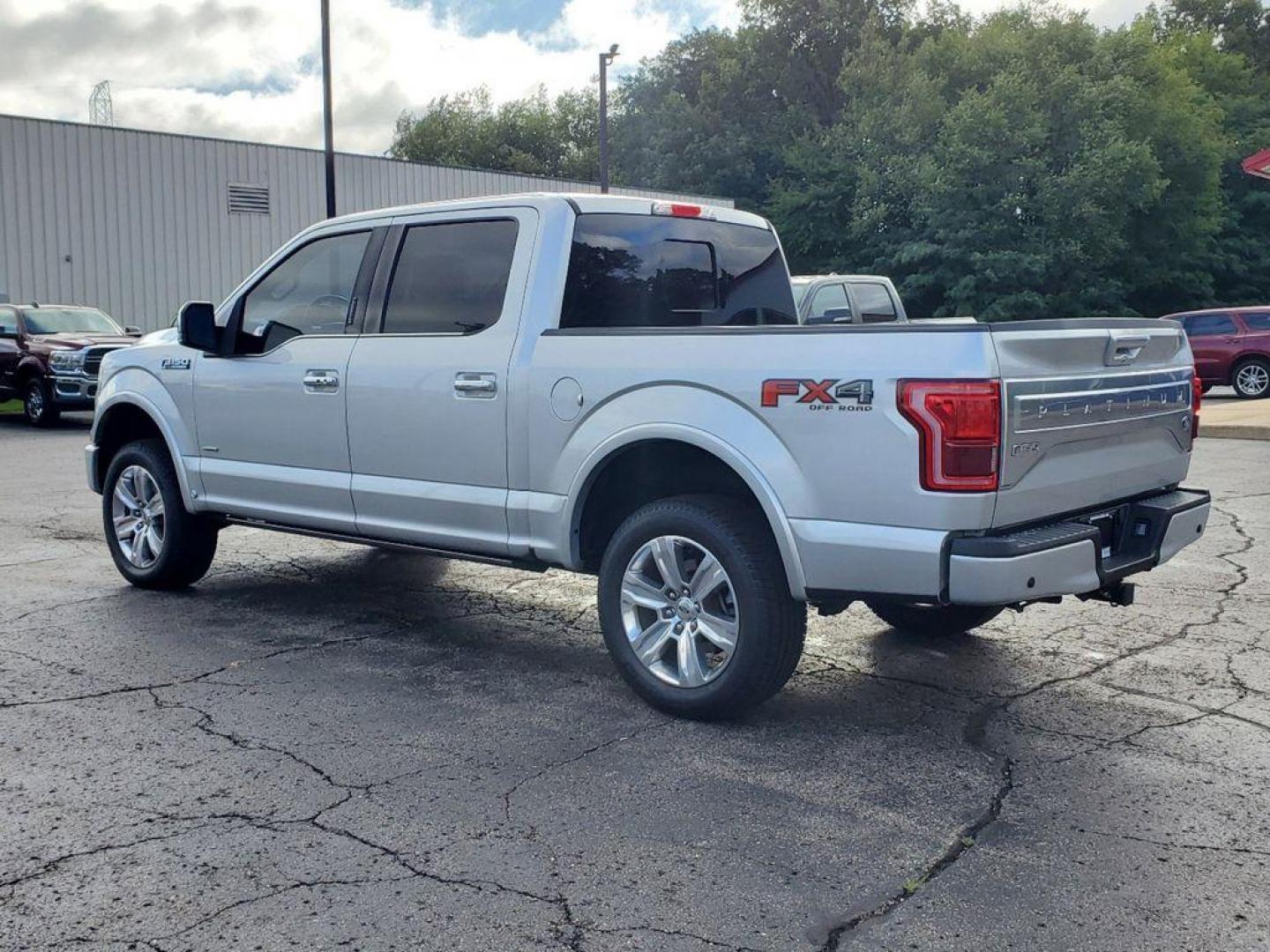 2017 Ingot Silver Metallic /Black Ford F-150 XLT SuperCrew 6.5-ft. Bed 4WD (1FTEW1EG0HF) with an 3.5L V6 TURBO engine, 6A transmission, located at 6064 Gull Rd, Kalamazoo, MI, 49048, (269) 222-0088, 42.328388, -85.512924 - <b>Vehicle Details</b><br>Introducing the exceptional 2017 Ford F-150 Platinum, now available at our trusted dealership. This remarkable vehicle is the epitome of power, versatility, and luxury, making it a top choice for truck enthusiasts. With only 57,838 miles on the odometer, this pre-owned gem - Photo#2