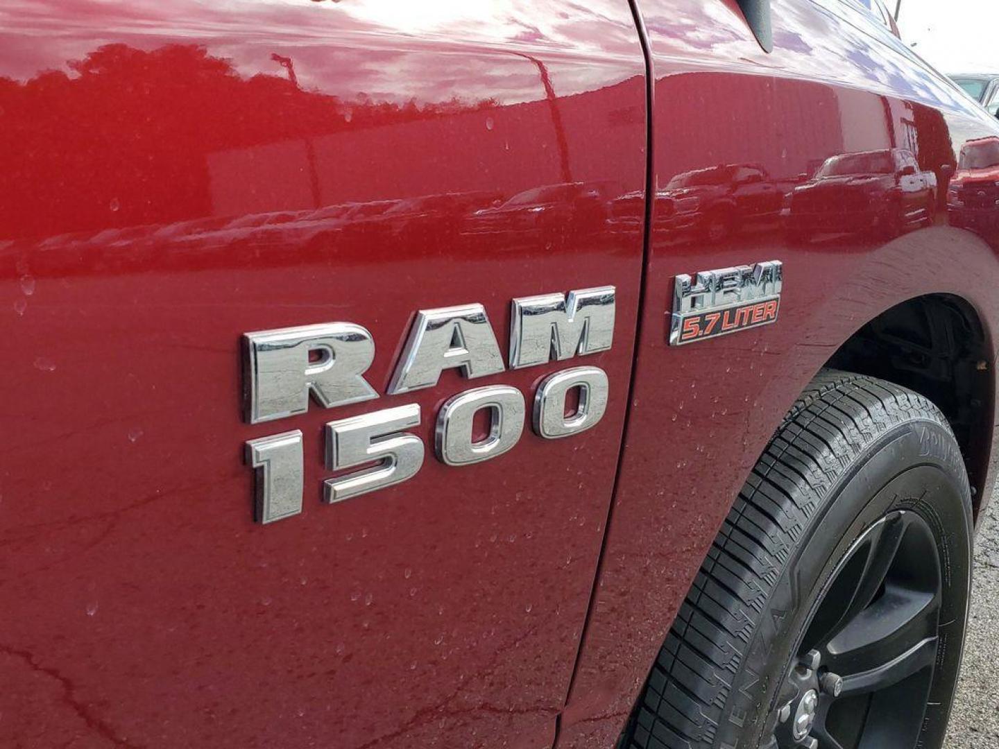 2017 Red Pearl /Black RAM 1500 Sport Crew Cab SWB 4WD (1C6RR7MT0HS) with an 5.7L V8 OHV 16V engine, 8A transmission, located at 6064 Gull Rd, Kalamazoo, MI, 49048, (269) 222-0088, 42.328388, -85.512924 - <b>Vehicle Details</b><br>Introducing the 2017 Ram 1500 Sport, a robust and versatile pickup designed to meet the demands of both work and play. This 4WD powerhouse is equipped with a formidable 5.7L V8 engine, delivering impressive performance and reliability. The Ram 1500 Sport seamlessly blends s - Photo#5