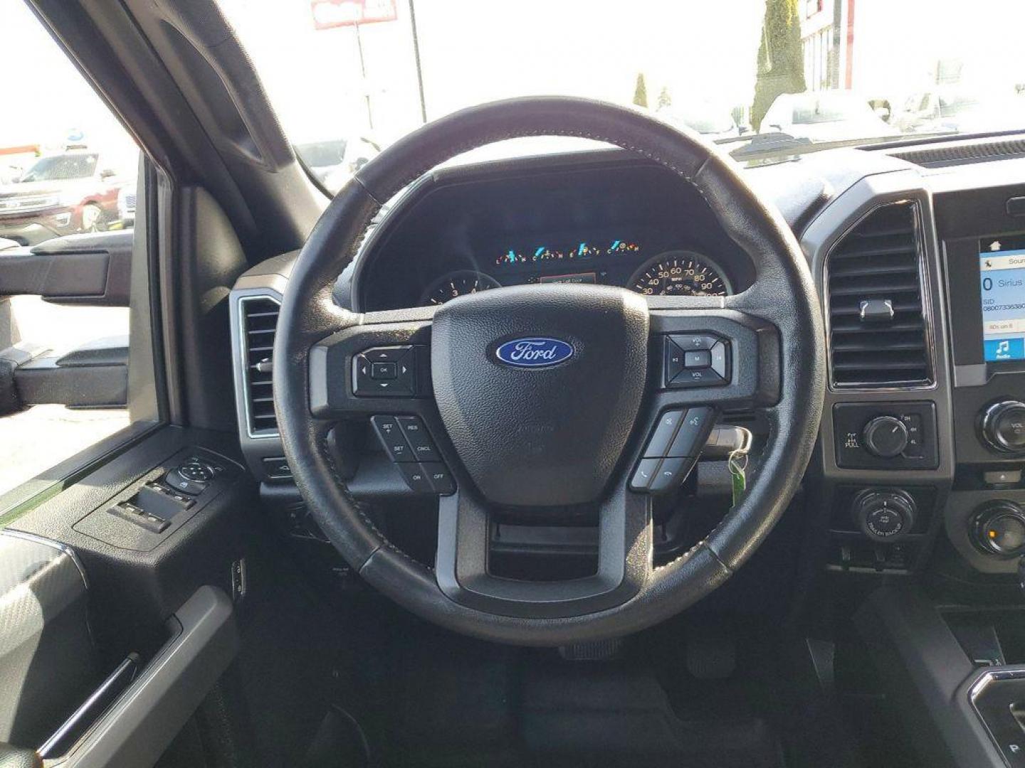 2018 Ruby Red Metallic Tinted Clearcoat /Black Ford F-150 XLT SuperCrew 5.5-ft. Bed 4WD (1FTFW1EG8JF) with an 3.5 V6 engine, 6A transmission, located at 6064 Gull Rd, Kalamazoo, MI, 49048, (269) 222-0088, 42.328388, -85.512924 - <b>Vehicle Details</b><br>Looking for a reliable and versatile truck? Look no further than this 2018 Ford F-150 XLT with 4WD and a powerful V6, 3.5L engine. With only 85472 miles on the odometer, this truck is ready to tackle any job you throw its way. Equipped with XM Radio and Satellite Radio, yo - Photo#10