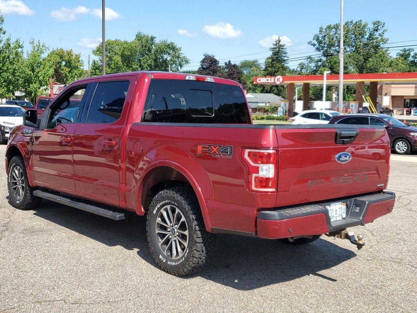 2018 Ruby Red Metallic Tinted Clearcoat /Black Ford F-150 XLT SuperCrew 6.5-ft. Bed 4WD (1FTEW1EP9JF) with an 2.7L V6 DOHC 24V engine, 6A transmission, located at 234 Columbia Ave, Battle Creek, MI, 49015, (269) 222-0088, 42.298264, -85.192543 - Get ready to conquer the road with this outstanding 2018 Ford F-150 XLT 4WD! This powerhouse is equipped with a robust V6, 2.7L engine, delivering impressive performance and efficiency. Whether you're tackling rugged terrains or cruising through city streets, the F-150 XLT is designed to handle it a - Photo#2