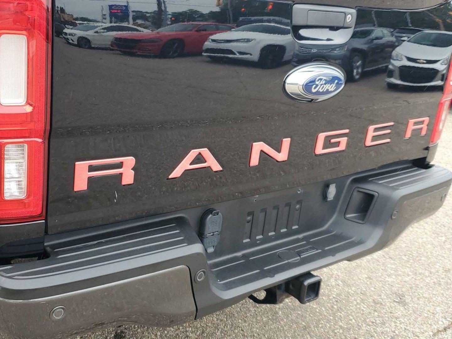 2021 Shadow Black /Ebony Ford Ranger XL SuperCrew 4WD (1FTER4FH7ML) with an 2.3L L4 DOHC 16V engine, 10A transmission, located at 234 Columbia Ave, Battle Creek, MI, 49015, (269) 222-0088, 42.298264, -85.192543 - <b>Vehicle Details</b><br>Discover the perfect blend of power and versatility with this stunning pre-owned 2021 Ford Ranger XLT! This dynamic vehicle is built to conquer any terrain with its robust 4WD system and efficient 4 Cyl, 2.3L engine, delivering both impressive performance and remarkable fue - Photo#28