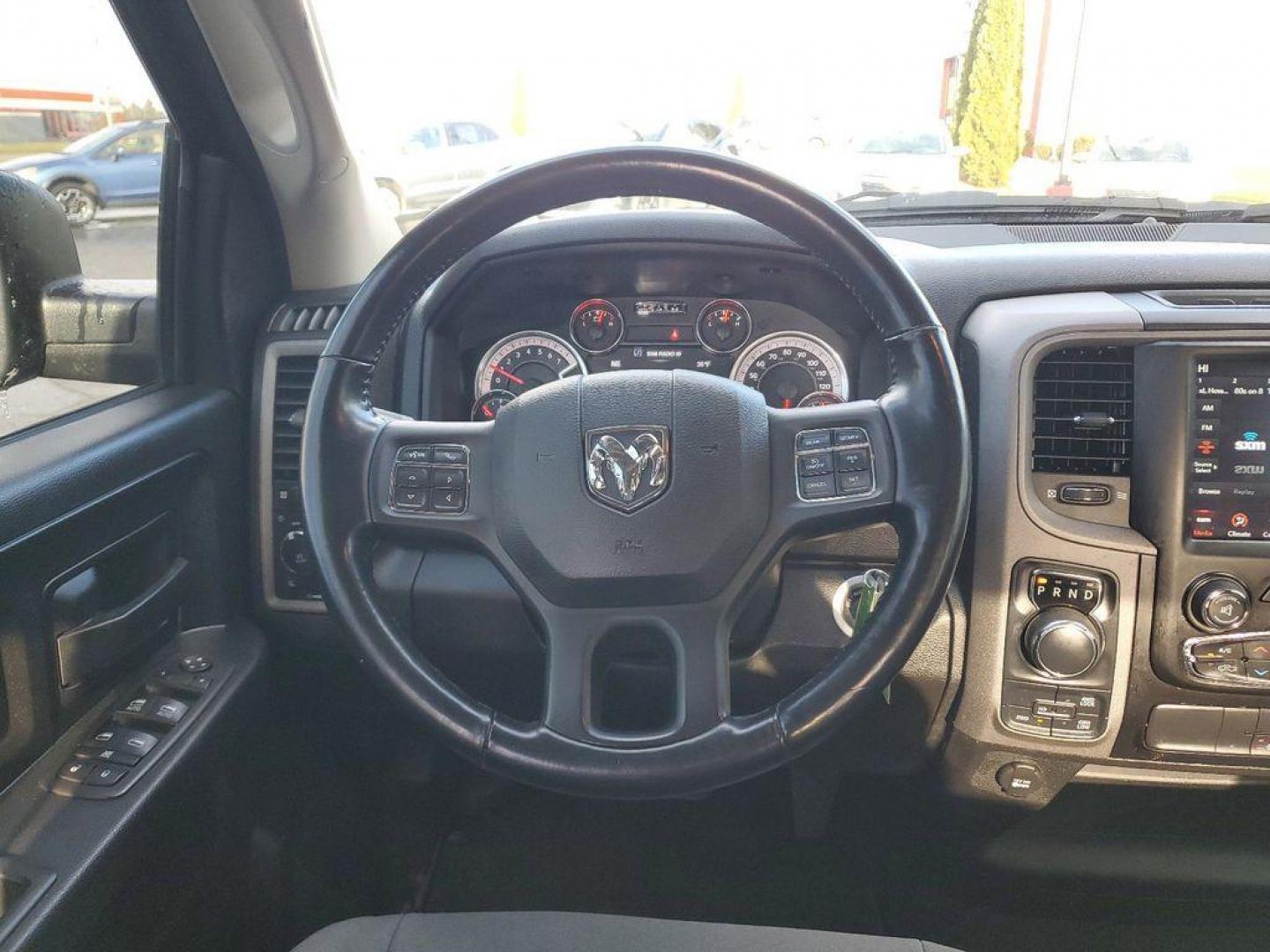 2021 BLACK /GREY RAM 1500 Classic Tradesman Quad Cab 4WD (1C6RR7FG5MS) with an 3.6L V6 DOHC 24V FFV engine, 8A transmission, located at 6064 Gull Rd, Kalamazoo, MI, 49048, (269) 222-0088, 42.328388, -85.512924 - For sale: a robust and reliable 2021 Ram 1500 Classic EXPRESS with just 46,390 miles. Equipped with a powerful V6, 3.6L engine and 4WD, this truck is ready to tackle any adventure, whether you're hitting the trails or cruising on the highway. Experience the perfect blend of comfort and capability.<b - Photo#10