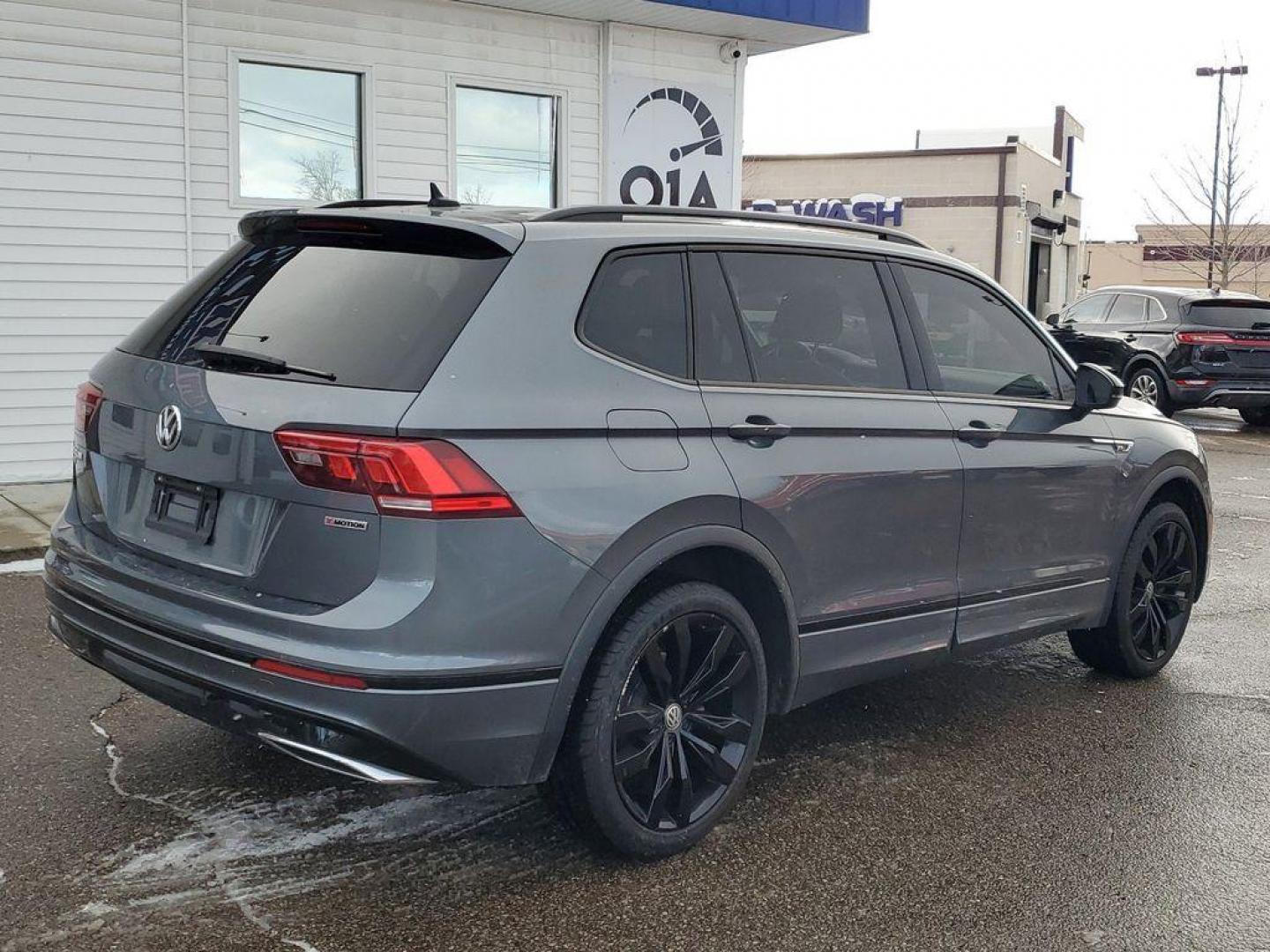 2021 Platinum Gray Metallic /Storm Gray Volkswagen Tiguan SE 4Motion AWD (3VV2B7AX6MM) with an 2.0L L4 DOHC 16V TURBO engine, 8A transmission, located at 234 Columbia Ave, Battle Creek, MI, 49015, (269) 222-0088, 42.298264, -85.192543 - <b>Equipment</b><br>This model has automated speed control that adjusts to maintain a safe following distance, enhancing highway driving convenience. This vehicle is equipped with all wheel drive. This unit comes equipped with Android Auto for seamless smartphone integration on the road. Apple CarPl - Photo#1