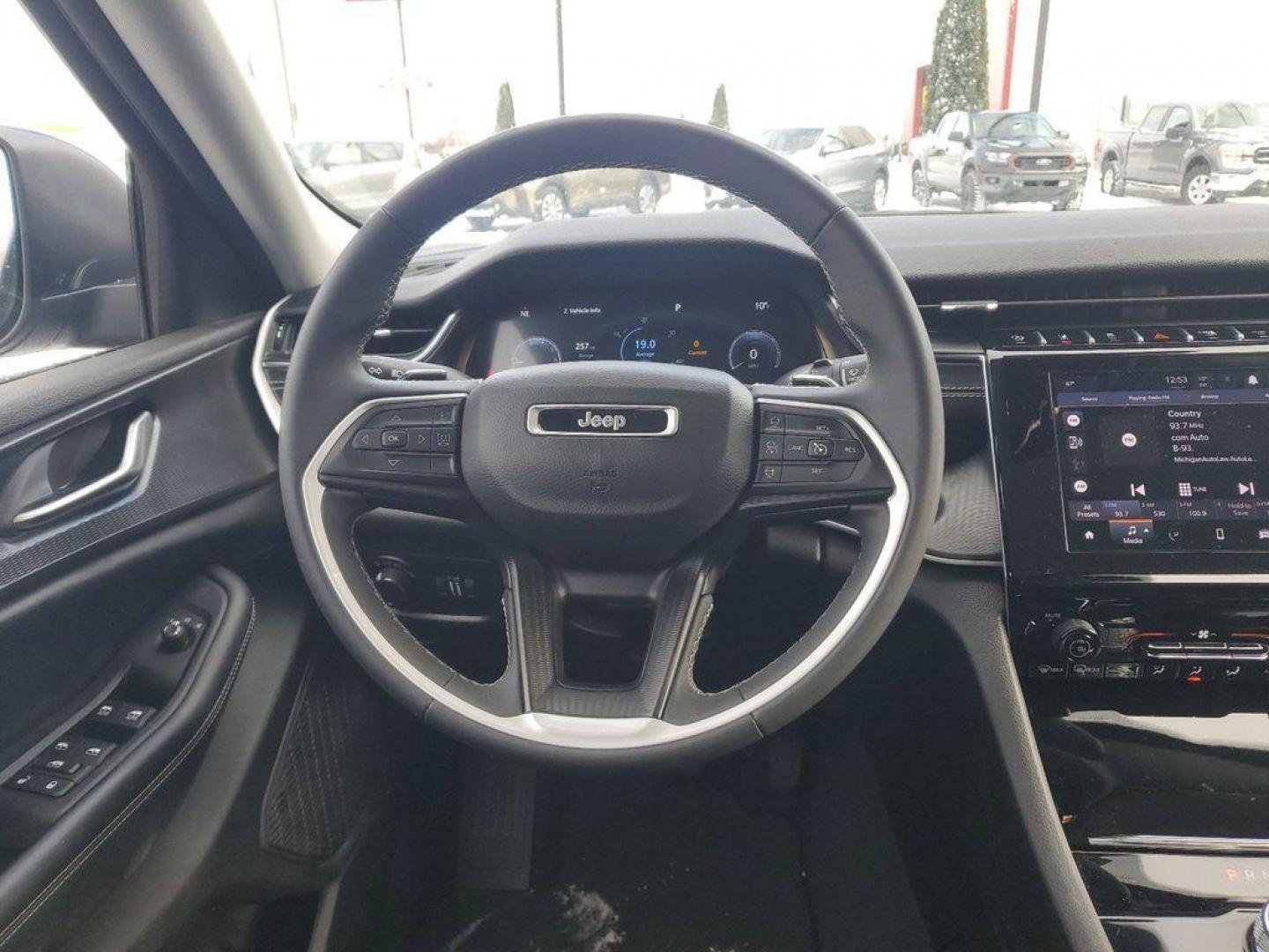 2023 Diamond Black Crystal Pearlcoat /Global Black Jeep Grand Cherokee L Laredo 4WD (1C4RJKAGXP8) with an 3.6L V6 DOHC 24V engine, 8A transmission, located at 6064 Gull Rd, Kalamazoo, MI, 49048, (269) 222-0088, 42.328388, -85.512924 - <b>Vehicle Details</b><br>Unleash your adventurous spirit with this stunning 2023 Jeep Grand Cherokee L Laredo, a masterpiece of power and sophistication designed for both the urban jungle and the great outdoors. This robust SUV, with its 4WD capability, ensures you conquer any terrain with confiden - Photo#13