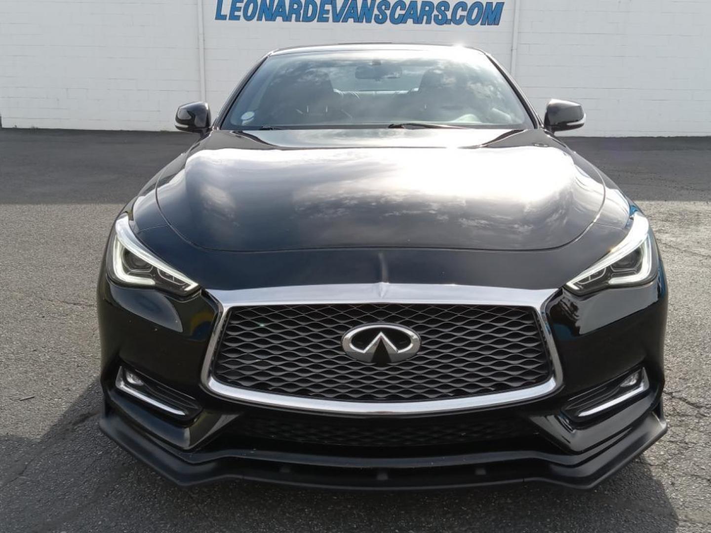 2017 Black Obsidian /Graphite Infiniti Q60 2.0t AWD (JN1CV7EL5HM) with an 2.0L L4 DOHC 16V TURBO engine, 7A transmission, located at 6064 Gull Rd, Kalamazoo, MI, 49048, (269) 222-0088, 42.328388, -85.512924 - <b>Equipment</b><br>The INFINITI Q60 features a hands-free Bluetooth phone system. The leather seats in this model are a must for buyers looking for comfort, durability, and style. This mid-size car is equipped with the latest generation of XM/Sirius Radio. The vehicle offers Automatic Climate Contr - Photo#3