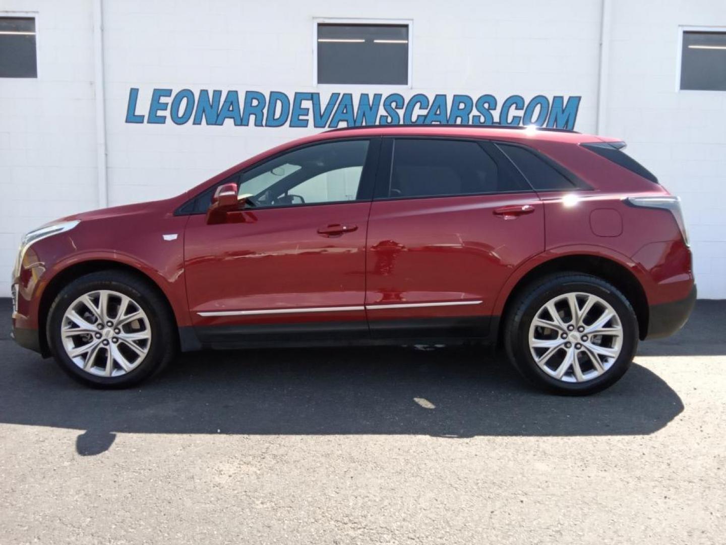 2020 Red Horizon Tintcoat Cadillac XT5 Sport AWD (1GYKNGRS6LZ) with an 3.6L V6 DOHC 24V engine, 8A transmission, located at 6064 Gull Rd, Kalamazoo, MI, 49048, (269) 222-0088, 42.328388, -85.512924 - See what's behind you with the back up camera on it. Bluetooth technology is built into it, keeping your hands on the steering wheel and your focus on the road. The leather seats in it are a must for buyers looking for comfort, durability, and style. Lane Keep Assist in this Cadillac XT5 helps maint - Photo#1