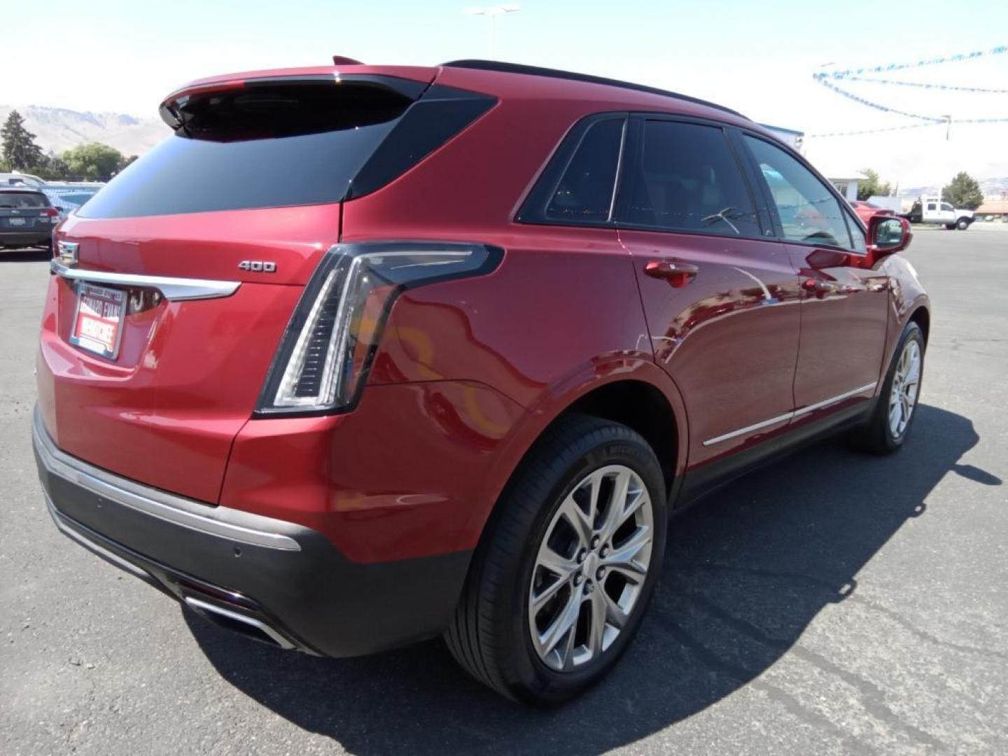 2020 Red Horizon Tintcoat Cadillac XT5 Sport AWD (1GYKNGRS6LZ) with an 3.6L V6 DOHC 24V engine, 8A transmission, located at 6064 Gull Rd, Kalamazoo, MI, 49048, (269) 222-0088, 42.328388, -85.512924 - See what's behind you with the back up camera on it. Bluetooth technology is built into it, keeping your hands on the steering wheel and your focus on the road. The leather seats in it are a must for buyers looking for comfort, durability, and style. Lane Keep Assist in this Cadillac XT5 helps maint - Photo#5