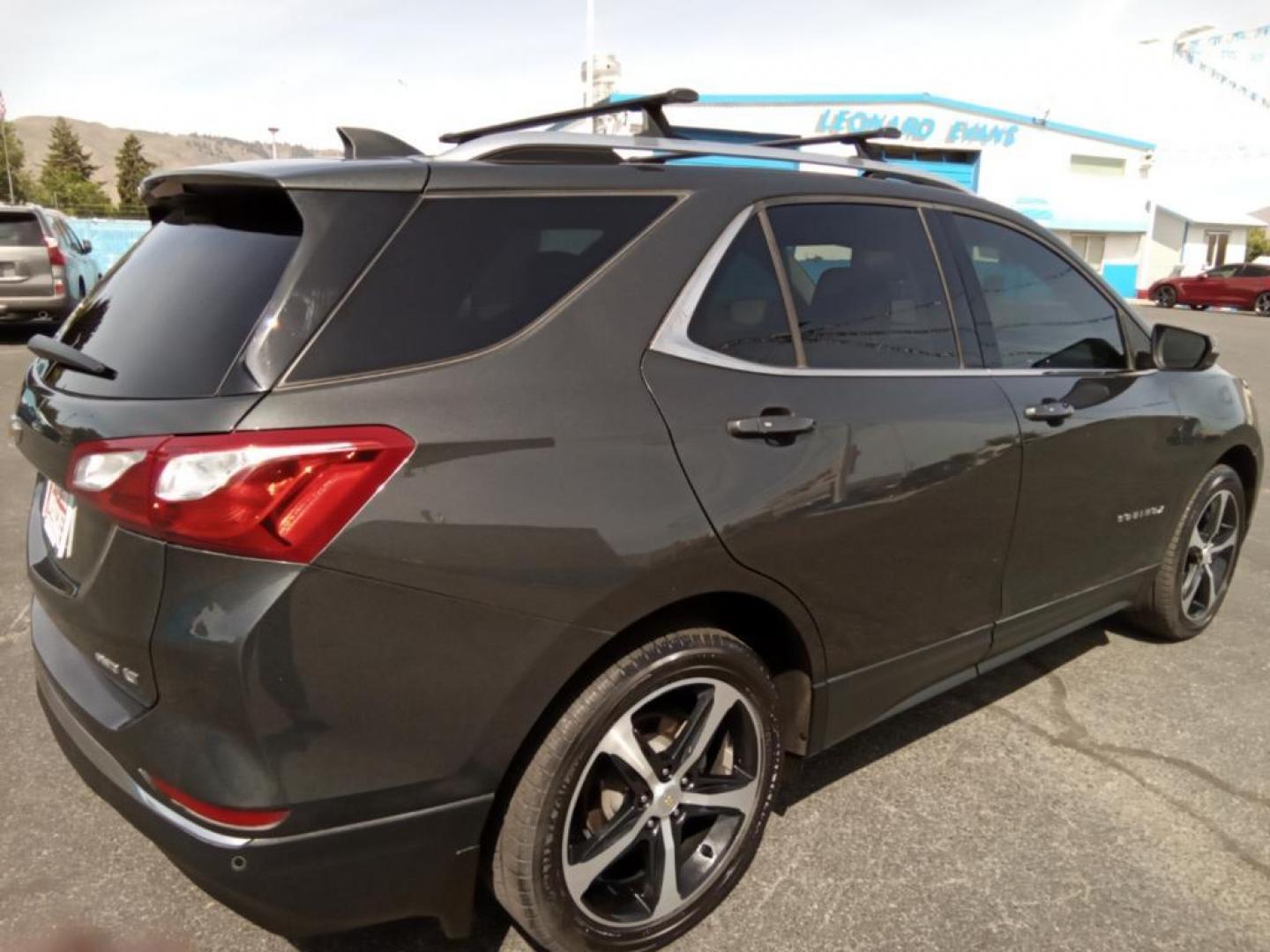 2019 Nightfall Gray Metallic /Jet Black Chevrolet Equinox LT 2.0 AWD (2GNAXVEX4K6) with an 2.0L L4 DOHC 16V engine, 9A transmission, located at 6064 Gull Rd, Kalamazoo, MI, 49048, (269) 222-0088, 42.328388, -85.512924 - <b>Equipment</b><br>This vehicle is a certified CARFAX 1-owner. The installed navigation system will keep you on the right path. The vehicle offers Apple CarPlay for seamless connectivity. This model comes equipped with Android Auto for seamless smartphone integration on the road. This vehicle keeps - Photo#5