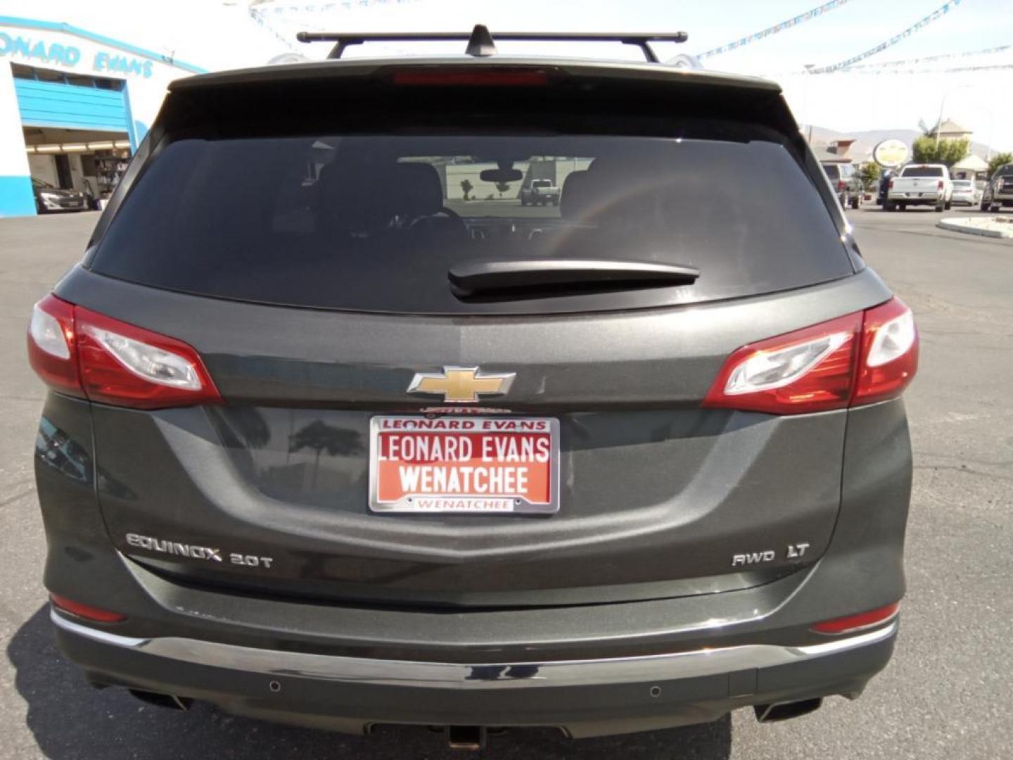 2019 Nightfall Gray Metallic /Jet Black Chevrolet Equinox LT 2.0 AWD (2GNAXVEX4K6) with an 2.0L L4 DOHC 16V engine, 9A transmission, located at 6064 Gull Rd, Kalamazoo, MI, 49048, (269) 222-0088, 42.328388, -85.512924 - <b>Equipment</b><br>This vehicle is a certified CARFAX 1-owner. The installed navigation system will keep you on the right path. The vehicle offers Apple CarPlay for seamless connectivity. This model comes equipped with Android Auto for seamless smartphone integration on the road. This vehicle keeps - Photo#6