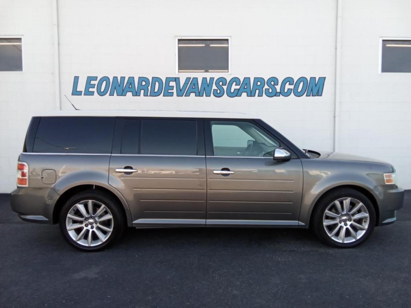 2010 Sterling Gray Metallic /Medium Light Stone Ford Flex Limited AWD (2FMHK6DC9AB) with an 3.5L V6 DOHC 24V engine, 6-Speed Automatic Overdrive transmission, located at 6064 Gull Rd, Kalamazoo, MI, 49048, (269) 222-0088, 42.328388, -85.512924 - <b>Equipment</b><br>This model offers Automatic Climate Control for personalized comfort. The state of the art park assist system will guide you easily into any spot. The installed navigation system will keep you on the right path. Bluetooth technology is built into this vehicle, keeping your hands - Photo#0