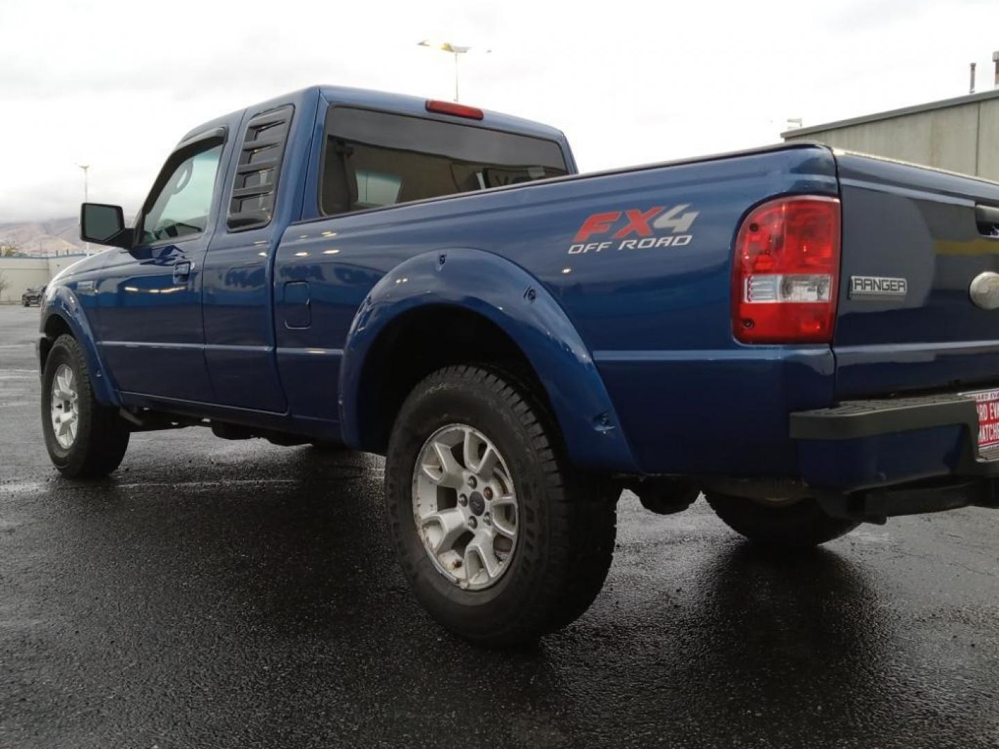 2011 BLUE Ford Ranger Sport SuperCab 4-Door 4WD (1FTLR4FE0BP) with an 4.0L V6 SOHC 12V engine, Automatic transmission, located at 6064 Gull Rd, Kalamazoo, MI, 49048, (269) 222-0088, 42.328388, -85.512924 - Photo#7