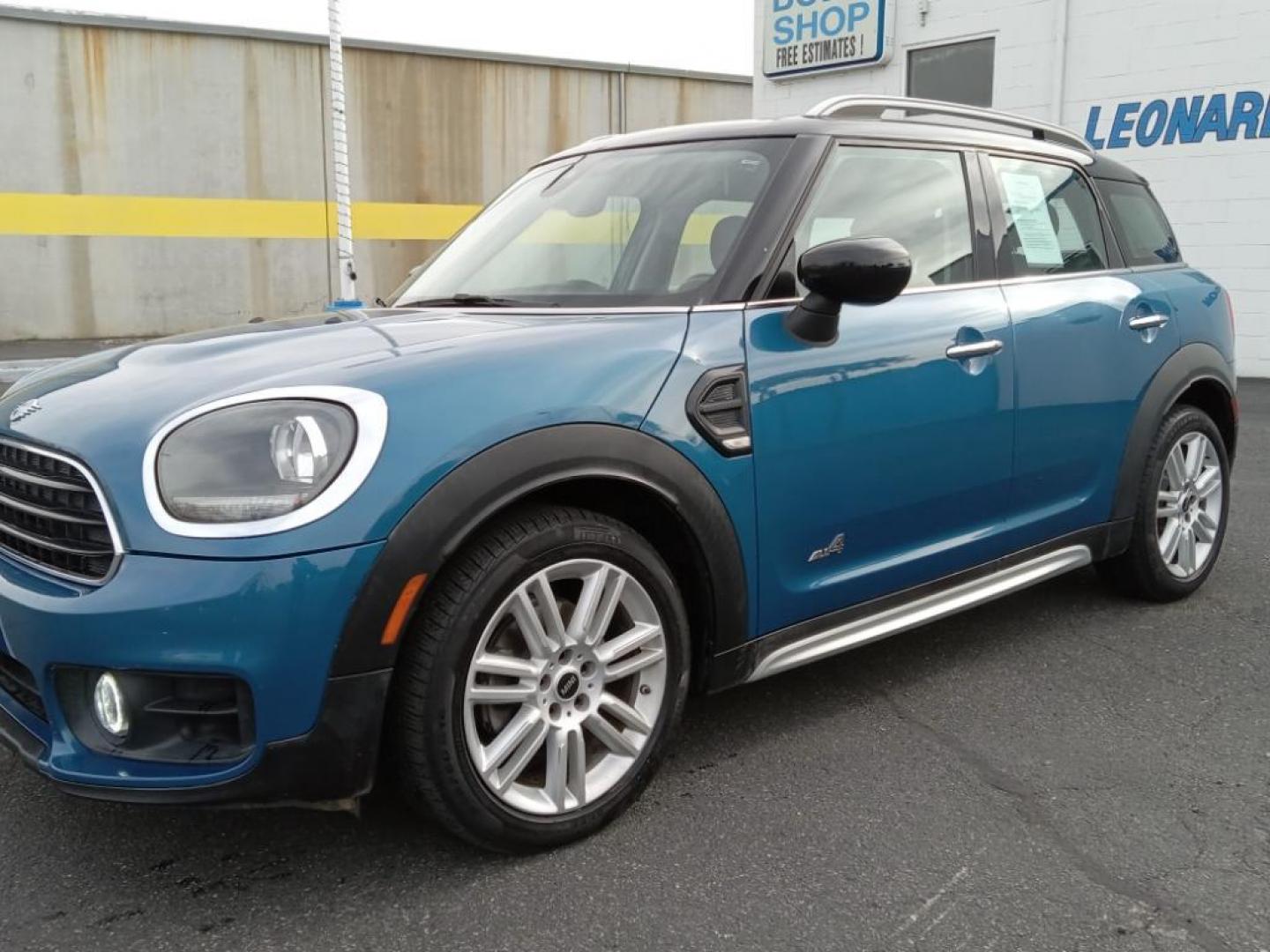 2020 Island Blue Metallic /Carbon Black Mini Countryman ALL4 (WMZYW5C01L3) with an 1.5L L3 engine, 8-speed automatic transmission, located at 6064 Gull Rd, Kalamazoo, MI, 49048, (269) 222-0088, 42.328388, -85.512924 - <b>Equipment</b><br>Bluetooth technology is built into this 2020 MINI Countryman , keeping your hands on the steering wheel and your focus on the road. See what's behind you with the back up camera on it. The leather seats in this vehicle are a must for buyers looking for comfort, durability, and st - Photo#2