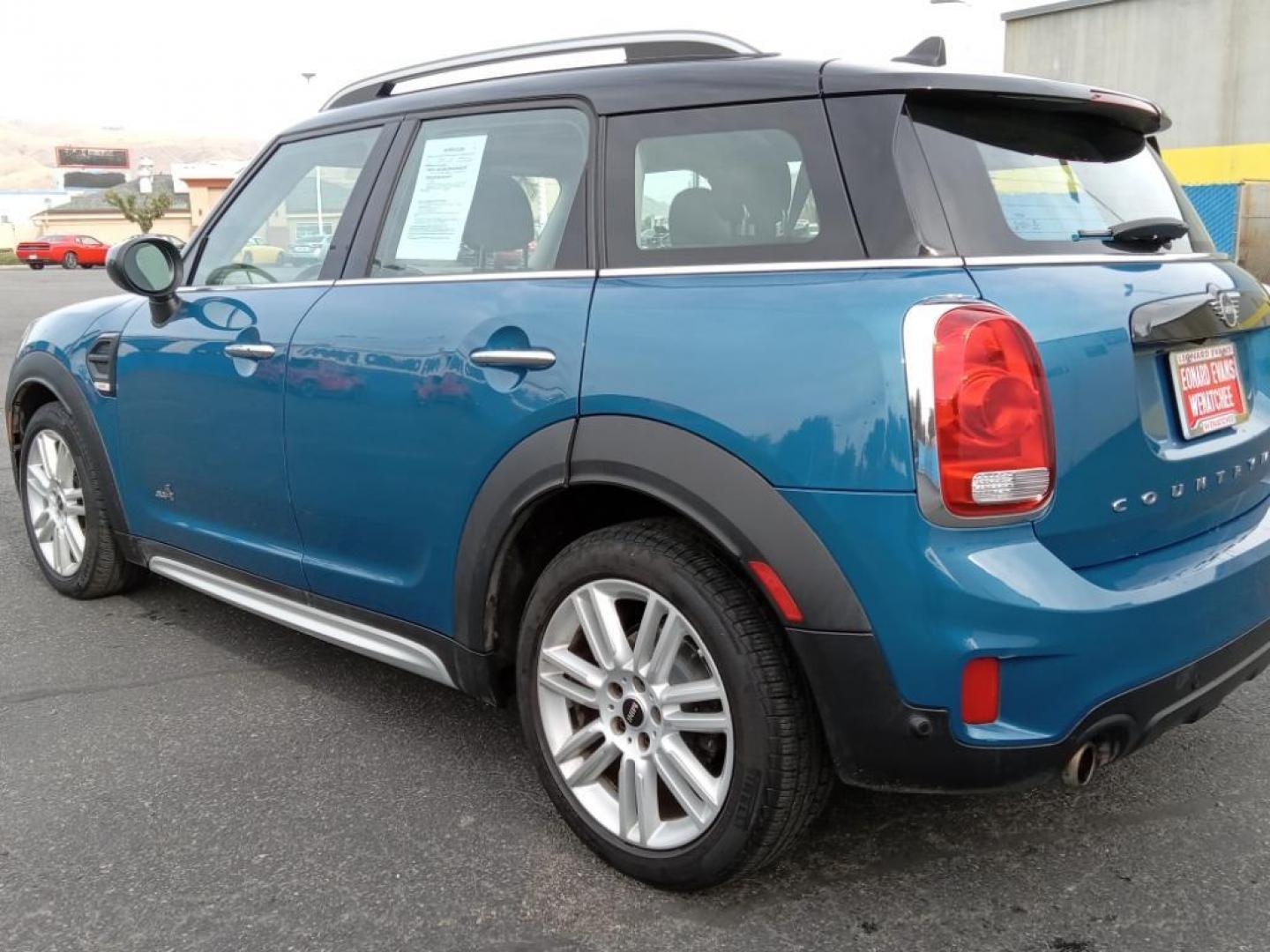 2020 Island Blue Metallic /Carbon Black Mini Countryman ALL4 (WMZYW5C01L3) with an 1.5L L3 engine, 8-speed automatic transmission, located at 6064 Gull Rd, Kalamazoo, MI, 49048, (269) 222-0088, 42.328388, -85.512924 - <b>Equipment</b><br>Bluetooth technology is built into this 2020 MINI Countryman , keeping your hands on the steering wheel and your focus on the road. See what's behind you with the back up camera on it. The leather seats in this vehicle are a must for buyers looking for comfort, durability, and st - Photo#7