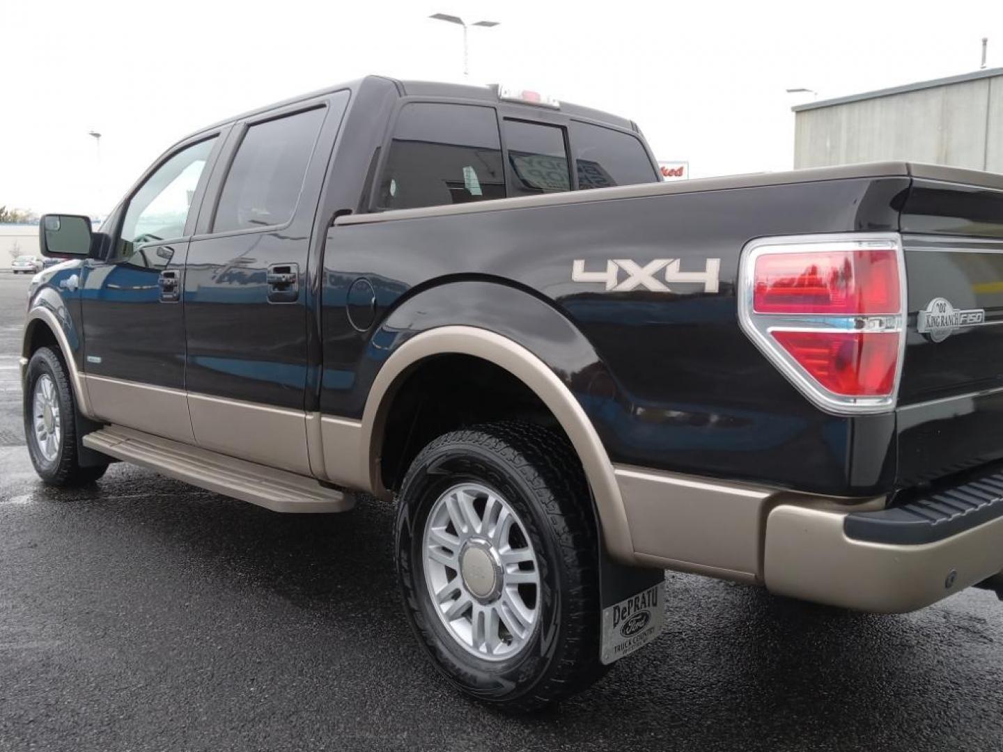 2013 Tuxedo Black Metallic /Chaparral Ford F-150 XLT SuperCrew 6.5-ft. Bed 4WD (1FTFW1ET3DK) with an 3.5L V6 TURBO engine, 6-Speed Automatic transmission, located at 6064 Gull Rd, Kalamazoo, MI, 49048, (269) 222-0088, 42.328388, -85.512924 - <b>Equipment</b><br>The state of the art park assist system will guide you easily into any spot. This model keeps you comfortable with Auto Climate. The leather seats in the vehicle are a must for buyers looking for comfort, durability, and style. Good News! This certified CARFAX 1-owner vehicle has - Photo#7