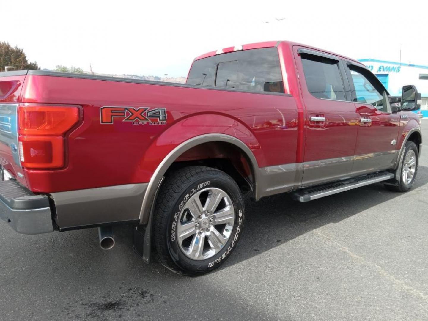 2019 RED /Mesa Ford F-150 King Ranch SuperCrew 6.5-ft. 4WD (1FTFW1E42KF) with an 3.5L V6 DOHC 24V engine, 6A transmission, located at 6064 Gull Rd, Kalamazoo, MI, 49048, (269) 222-0088, 42.328388, -85.512924 - Protect it from unwanted accidents with a cutting edge backup camera system. Bluetooth technology is built into the Ford F-150, keeping your hands on the steering wheel and your focus on the road. You'll never again be lost in a crowded city or a country region with the navigation system on this 201 - Photo#5