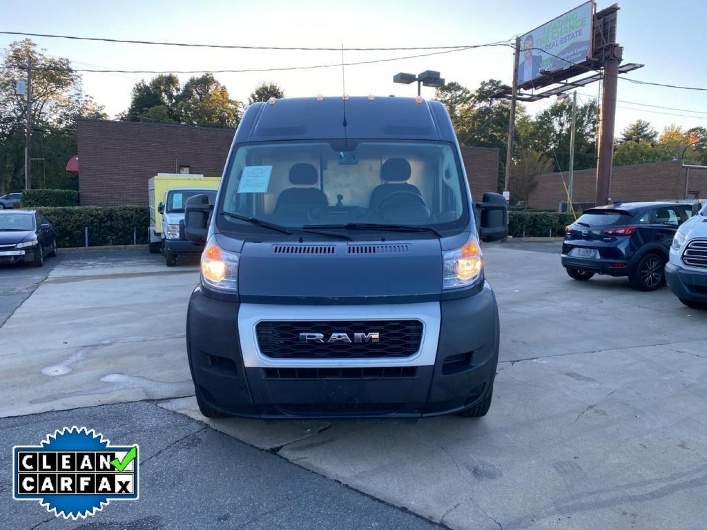 2019 Patriot Blue Pearlcoat /Black RAM Promaster 3500 High Roof Tradesman 159-in. WB Ext (3C6URVJG4KE) with an 3.6L V6 engine, 6A transmission, located at 6064 Gull Rd, Kalamazoo, MI, 49048, (269) 222-0088, 42.328388, -85.512924 - <b>Equipment</b><br>See what's behind you with the back up camera on this Ram ProMaster 3500. Our dealership has already run the CARFAX report and it is clean. A clean CARFAX is a great asset for resale value in the future. This 2019 Ram ProMaster 3500 features a hands-free Bluetooth phone system. - Photo#6