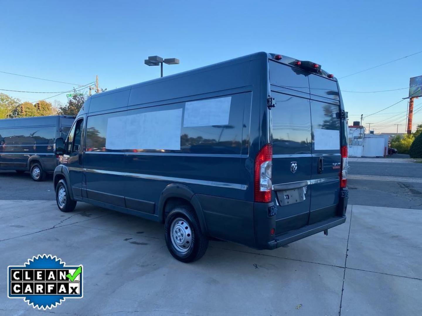 2019 Patriot Blue Pearlcoat /Black RAM Promaster 3500 High Roof Tradesman 159-in. WB Ext (3C6URVJG4KE) with an 3.6L V6 engine, 6A transmission, located at 6064 Gull Rd, Kalamazoo, MI, 49048, (269) 222-0088, 42.328388, -85.512924 - <b>Equipment</b><br>See what's behind you with the back up camera on this Ram ProMaster 3500. Our dealership has already run the CARFAX report and it is clean. A clean CARFAX is a great asset for resale value in the future. This 2019 Ram ProMaster 3500 features a hands-free Bluetooth phone system. - Photo#9