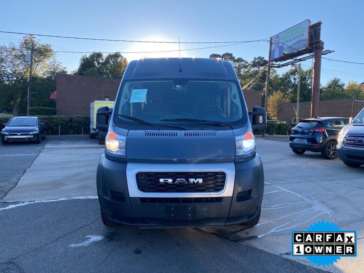 2020 Patriot Blue Pearlcoat /Black RAM Promaster 3500 High Roof Tradesman 159-in. WB Ext (3C6URVJG7LE) with an 3.6L V6 engine, 6A transmission, located at 6064 Gull Rd, Kalamazoo, MI, 49048, (269) 222-0088, 42.328388, -85.512924 - <b>Equipment</b><br>This Ram ProMaster 3500 features a hands-free Bluetooth phone system. Good News! This certified CARFAX 1-owner vehicle has only had one owner before you. Protect the vehicle from unwanted accidents with a cutting edge backup camera system. Front wheel drive on the Ram ProMaster 3 - Photo#7