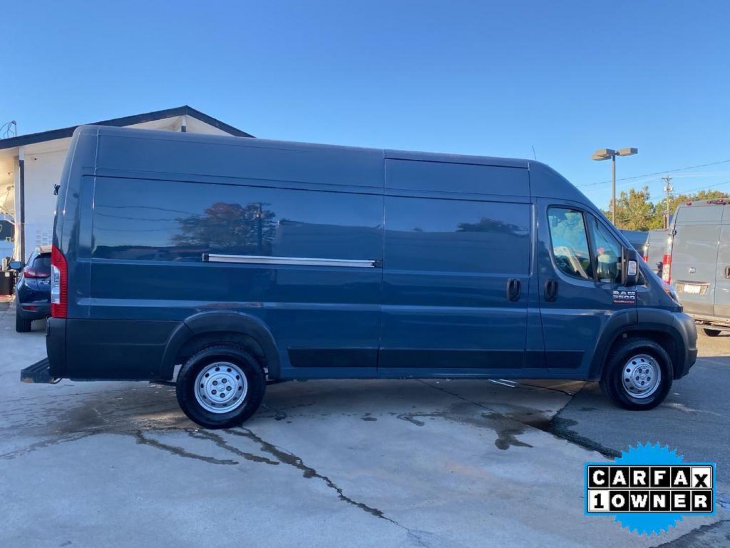 2020 Patriot Blue Pearlcoat /Black RAM Promaster 3500 High Roof Tradesman 159-in. WB Ext (3C6URVJG7LE) with an 3.6L V6 engine, 6A transmission, located at 6064 Gull Rd, Kalamazoo, MI, 49048, (269) 222-0088, 42.328388, -85.512924 - <b>Equipment</b><br>This Ram ProMaster 3500 features a hands-free Bluetooth phone system. Good News! This certified CARFAX 1-owner vehicle has only had one owner before you. Protect the vehicle from unwanted accidents with a cutting edge backup camera system. Front wheel drive on the Ram ProMaster 3 - Photo#13