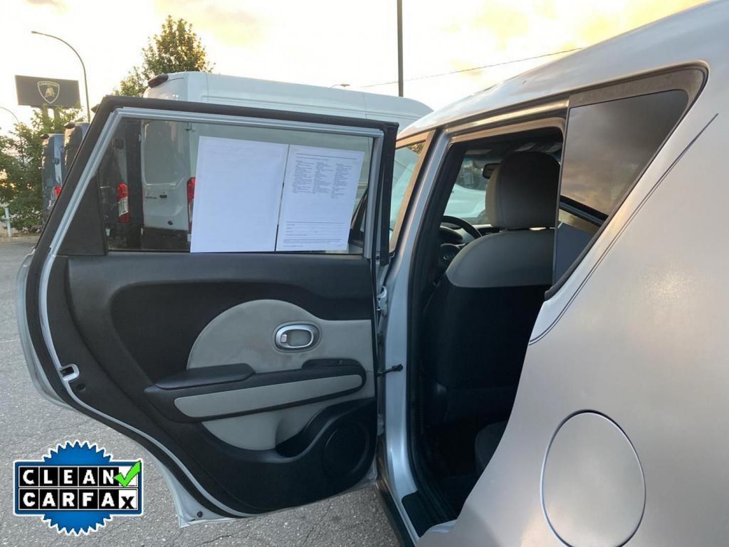 2016 Bright Silver /Gray 2-Tone Kia Soul + (KNDJP3A54G7) with an 2.0L L4 DOHC 16V engine, 6A transmission, located at 6064 Gull Rd, Kalamazoo, MI, 49048, (269) 222-0088, 42.328388, -85.512924 - <b>Equipment</b><br>The vehicle features a hands-free Bluetooth phone system. See what's behind you with the back up camera on this Kia Soul. The Kia Soul has satellite radio capabilities. This model is equipped with the latest generation of XM/Sirius Radio. This 2016 Kia Soul has a clean CARFAX ve - Photo#19