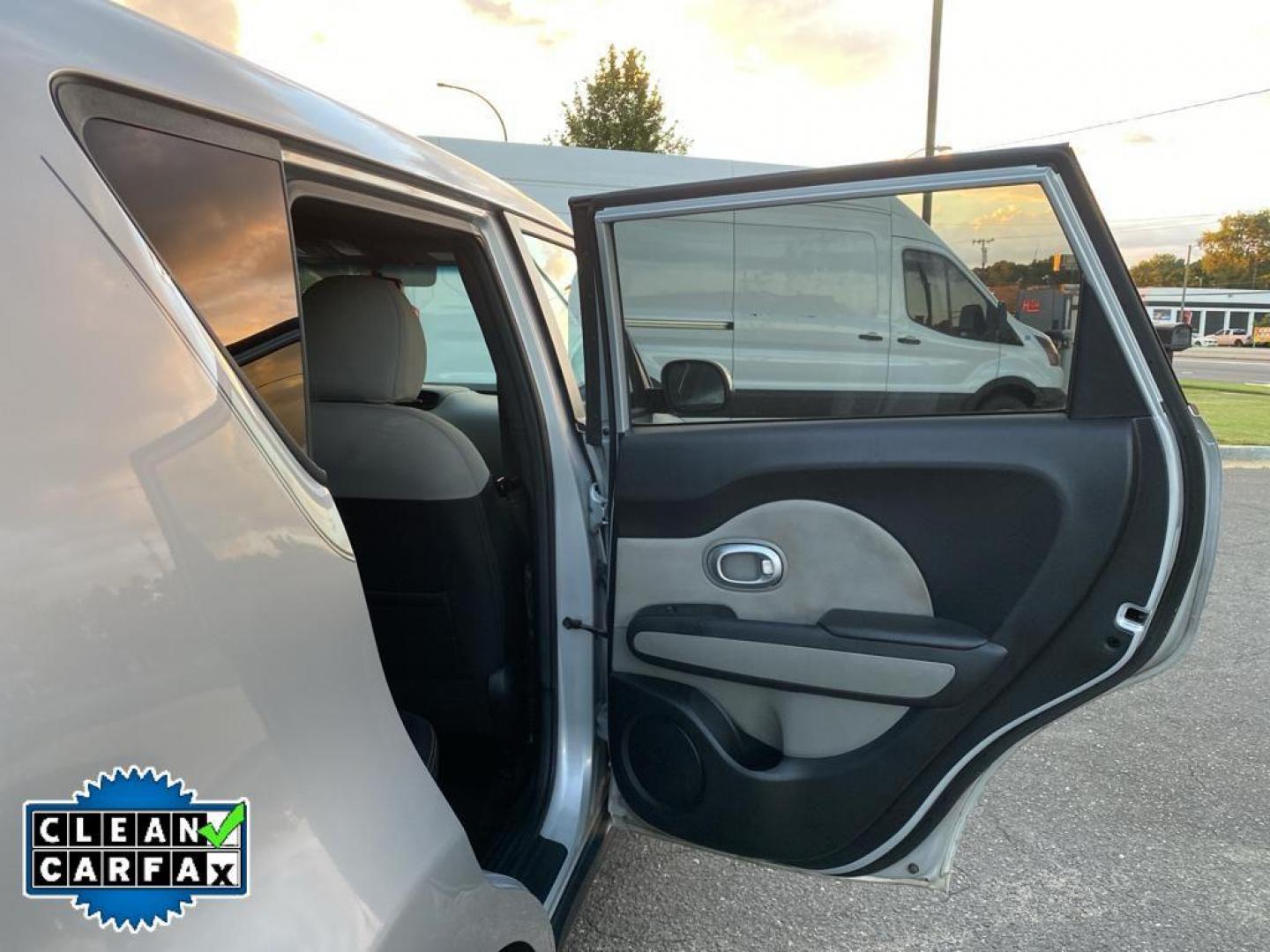 2016 Bright Silver /Gray 2-Tone Kia Soul + (KNDJP3A54G7) with an 2.0L L4 DOHC 16V engine, 6A transmission, located at 6064 Gull Rd, Kalamazoo, MI, 49048, (269) 222-0088, 42.328388, -85.512924 - <b>Equipment</b><br>The vehicle features a hands-free Bluetooth phone system. See what's behind you with the back up camera on this Kia Soul. The Kia Soul has satellite radio capabilities. This model is equipped with the latest generation of XM/Sirius Radio. This 2016 Kia Soul has a clean CARFAX ve - Photo#20