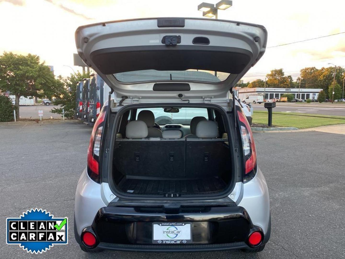 2016 Bright Silver /Gray 2-Tone Kia Soul + (KNDJP3A54G7) with an 2.0L L4 DOHC 16V engine, 6A transmission, located at 6064 Gull Rd, Kalamazoo, MI, 49048, (269) 222-0088, 42.328388, -85.512924 - <b>Equipment</b><br>The vehicle features a hands-free Bluetooth phone system. See what's behind you with the back up camera on this Kia Soul. The Kia Soul has satellite radio capabilities. This model is equipped with the latest generation of XM/Sirius Radio. This 2016 Kia Soul has a clean CARFAX ve - Photo#30