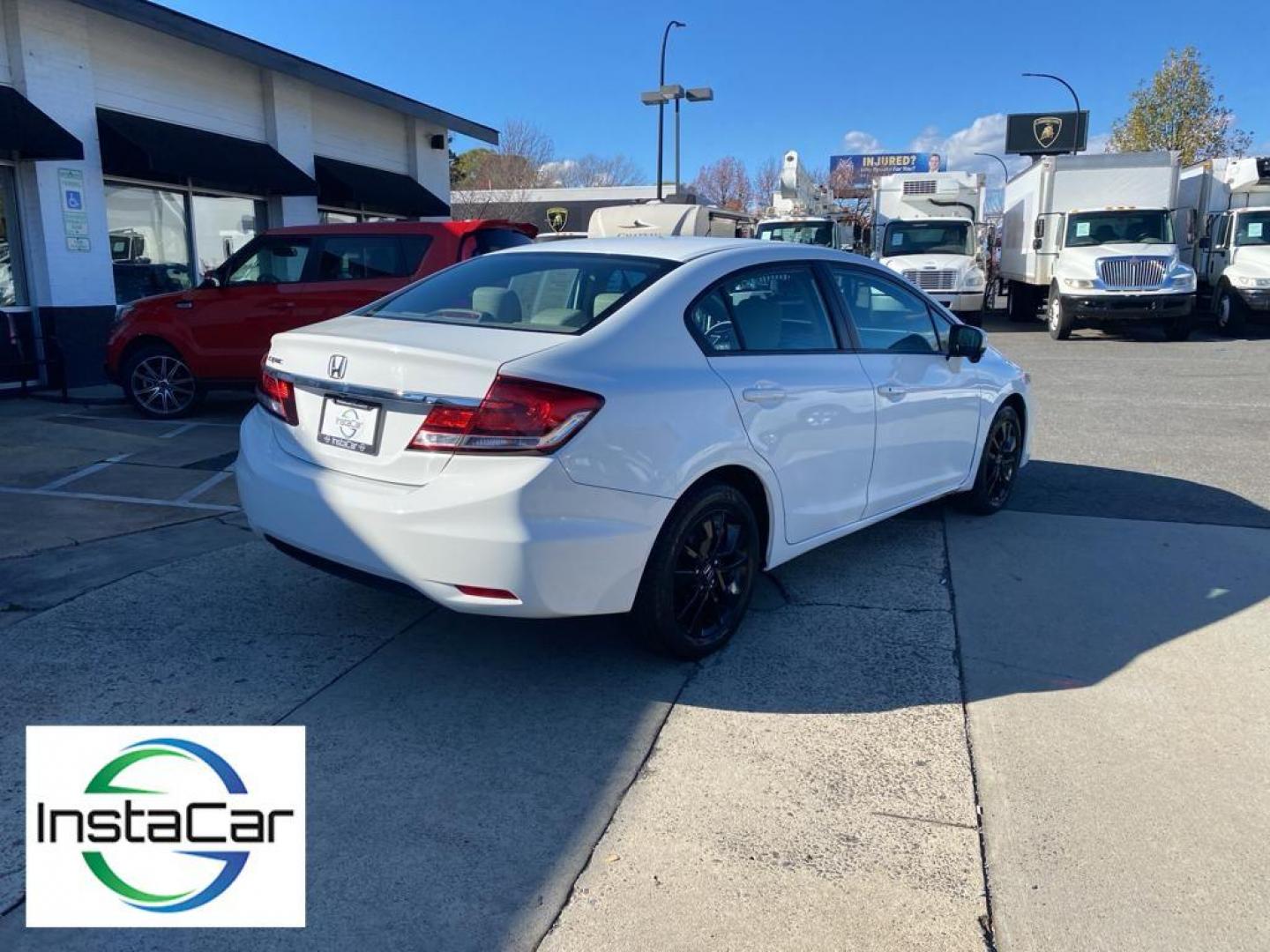 2014 Taffeta White /Beige Honda Civic EX Sedan CVT (19XFB2F86EE) with an 1.8L L4 SOHC 16V engine, Continuously Variable Transmission transmission, located at 6064 Gull Rd, Kalamazoo, MI, 49048, (269) 222-0088, 42.328388, -85.512924 - Protect this unit from unwanted accidents with a cutting edge backup camera system. This unit offers Automatic Climate Control for personalized comfort. Bluetooth technology is built into the Honda Civic, keeping your hands on the steering wheel and your focus on the road. The vehicle is front wheel - Photo#14