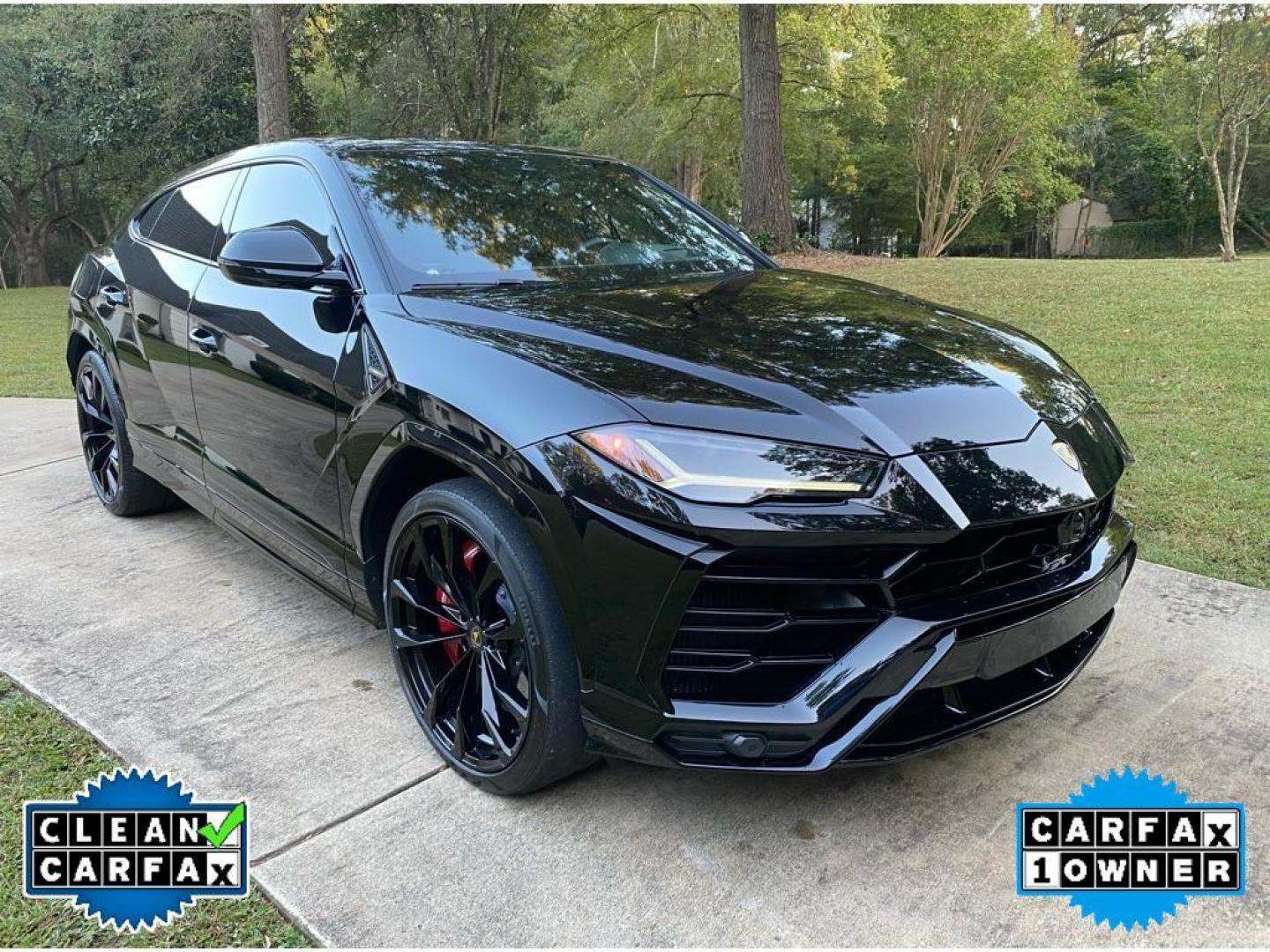 2021 Nero Noctis /Nero Ade Lamborghini Urus Base (ZPBUA1ZLXML) with an 4.0L V8 DOHC 32V engine, 8A transmission, located at 6064 Gull Rd, Kalamazoo, MI, 49048, (269) 222-0088, 42.328388, -85.512924 - <b>Equipment</b><br>This vehicle has auto-adjust speed for safe following. The satellite radio system in it gives you access to hundreds of nation-wide radio stations with a clear digital signal. The installed navigation system will keep you on the right path. An off-road package is equipped on the - Photo#10