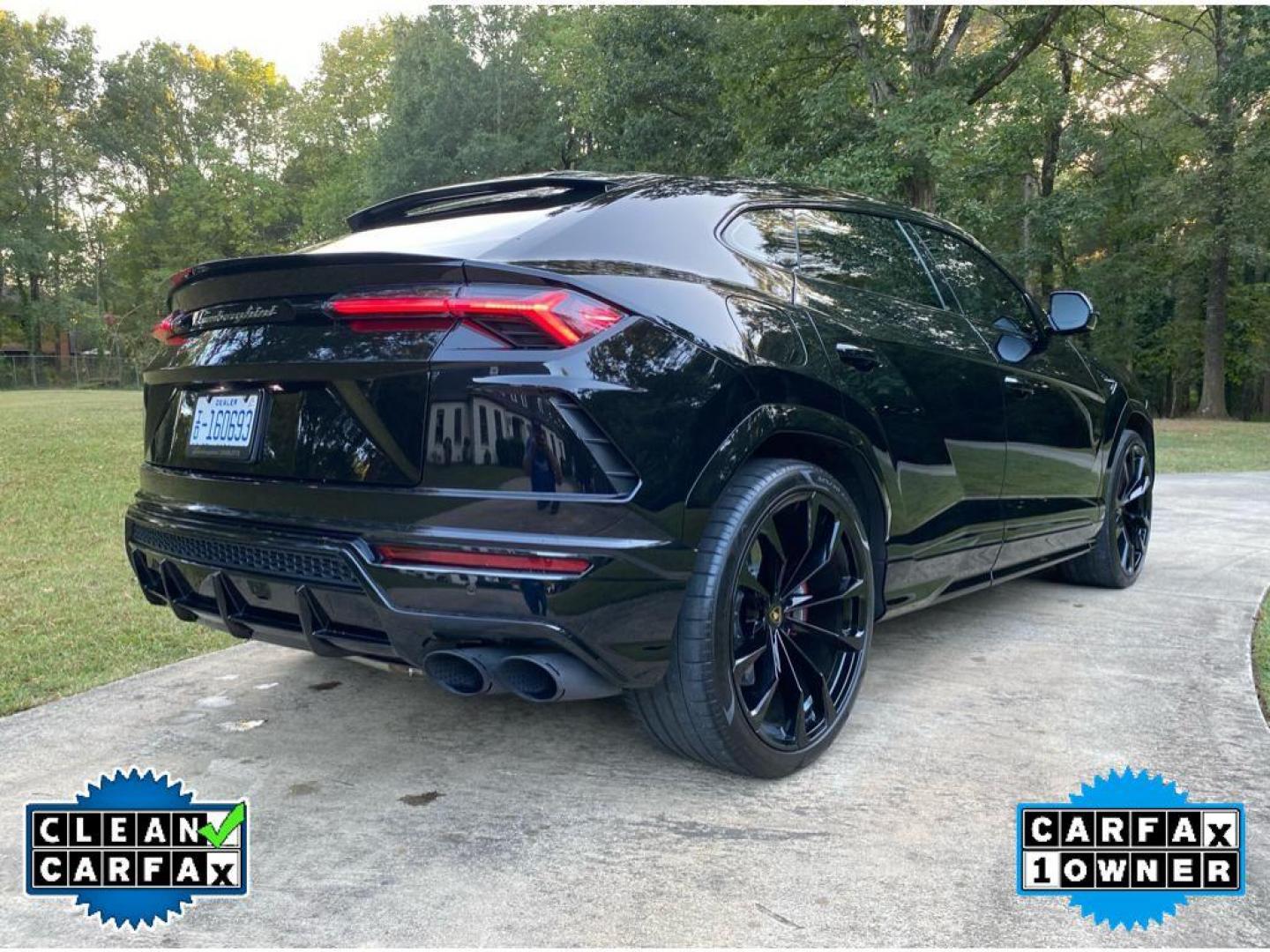 2021 Nero Noctis /Nero Ade Lamborghini Urus Base (ZPBUA1ZLXML) with an 4.0L V8 DOHC 32V engine, 8A transmission, located at 6064 Gull Rd, Kalamazoo, MI, 49048, (269) 222-0088, 42.328388, -85.512924 - <b>Equipment</b><br>This vehicle has auto-adjust speed for safe following. The satellite radio system in it gives you access to hundreds of nation-wide radio stations with a clear digital signal. The installed navigation system will keep you on the right path. An off-road package is equipped on the - Photo#16