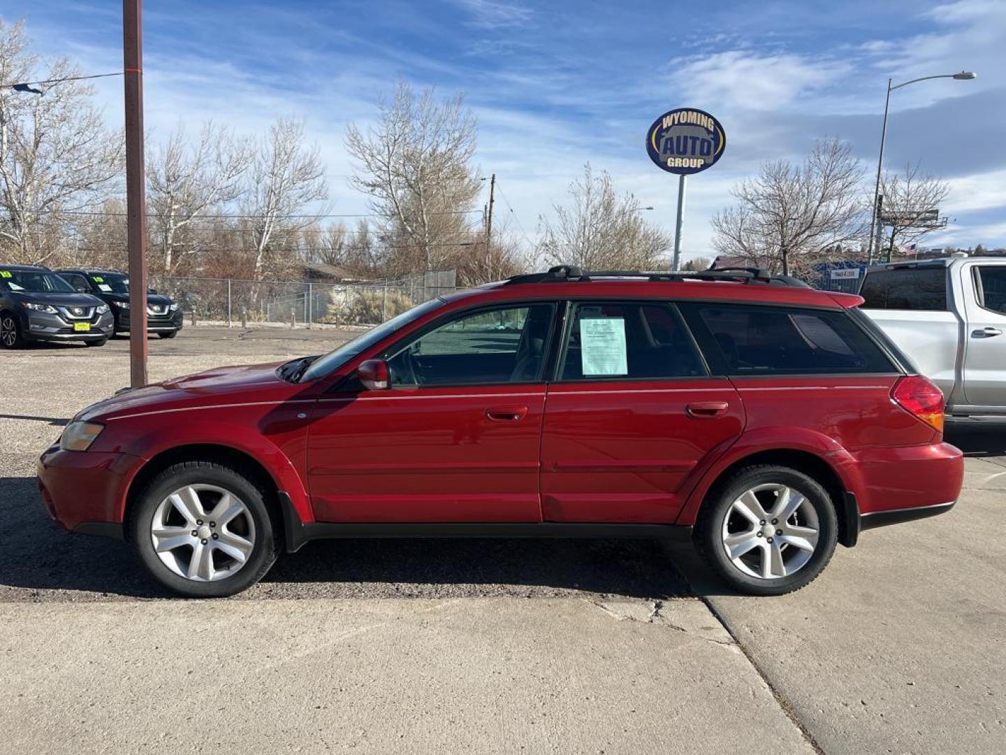 2006 maroon Subaru Outback 2.5XT Limited Wagon (4S4BP67C866) with an 2.5L H4 DOHC 16V TURBO engine, 5-Speed Automatic Overdrive transmission, located at 6064 Gull Rd, Kalamazoo, MI, 49048, (269) 222-0088, 42.328388, -85.512924 - Photo#0