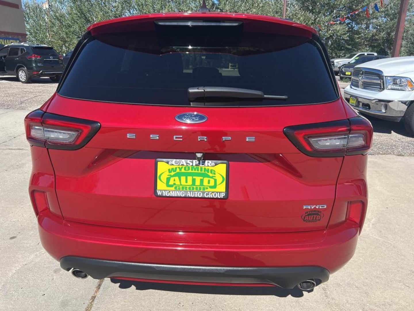 2023 maroon Ford Escape ST-Line AWD (1FMCU9MN3PU) with an 1.5L L3 engine, 8A transmission, located at 6064 Gull Rd, Kalamazoo, MI, 49048, (269) 222-0088, 42.328388, -85.512924 - Discover the exceptional value and performance of the 2023 Ford Escape ST Line, now available at our dealership. This sleek and stylish SUV, with only 33,682 miles, offers a perfect blend of comfort, technology, and capability for both city and off-road adventures. Its powerful yet efficient 3-cylin - Photo#5